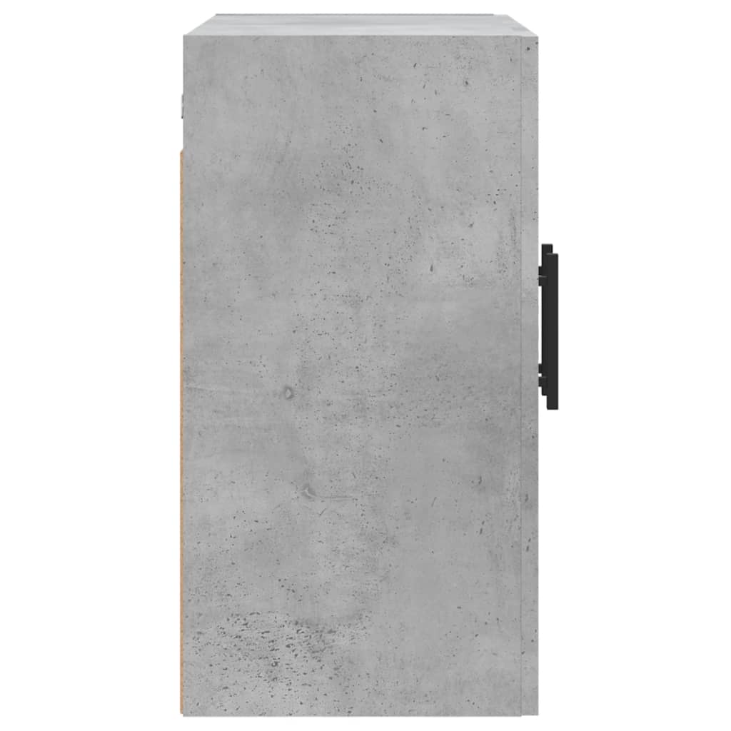 vidaXL Wandschrank Betongrau 60x31x60 cm Holzwerkstoff