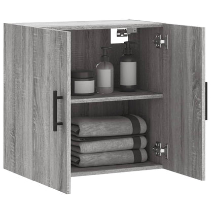 vidaXL Meuble haut mural gris Sonoma 60x31x60 cm en bois d'ingénierie