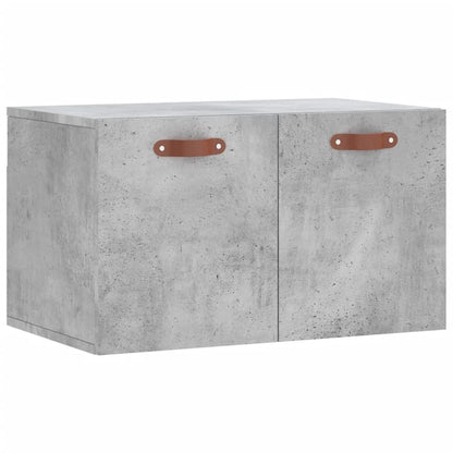 vidaXL Armoire murale gris béton 60x36,5x35 cm Aggloméré