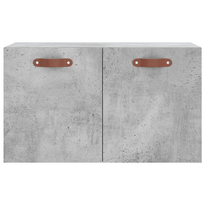 vidaXL Armoire murale gris béton 60x36,5x35 cm Aggloméré