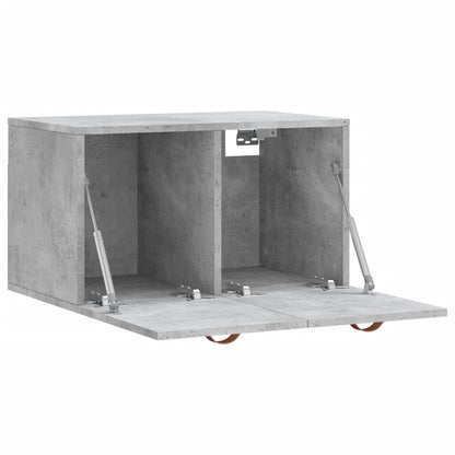 vidaXL Armoire murale gris béton 60x36,5x35 cm Aggloméré