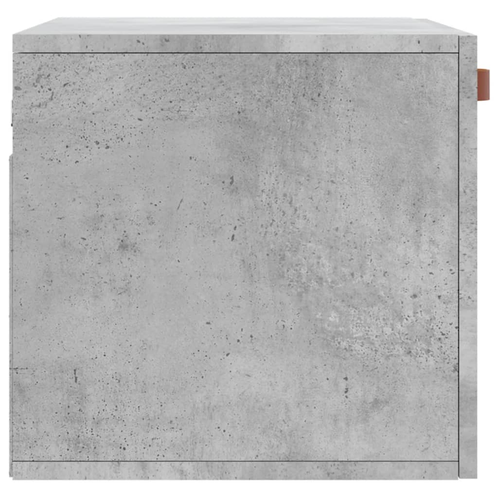 vidaXL Armoire murale gris béton 60x36,5x35 cm Aggloméré
