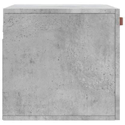 vidaXL Armoire murale gris béton 60x36,5x35 cm Aggloméré