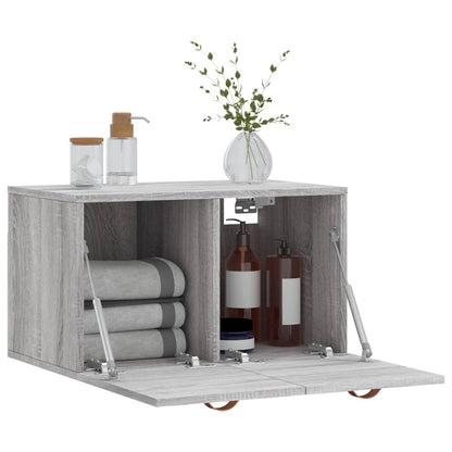 vidaXL Armoire murale gris Sonoma 60x36,5x35 cm Aggloméré