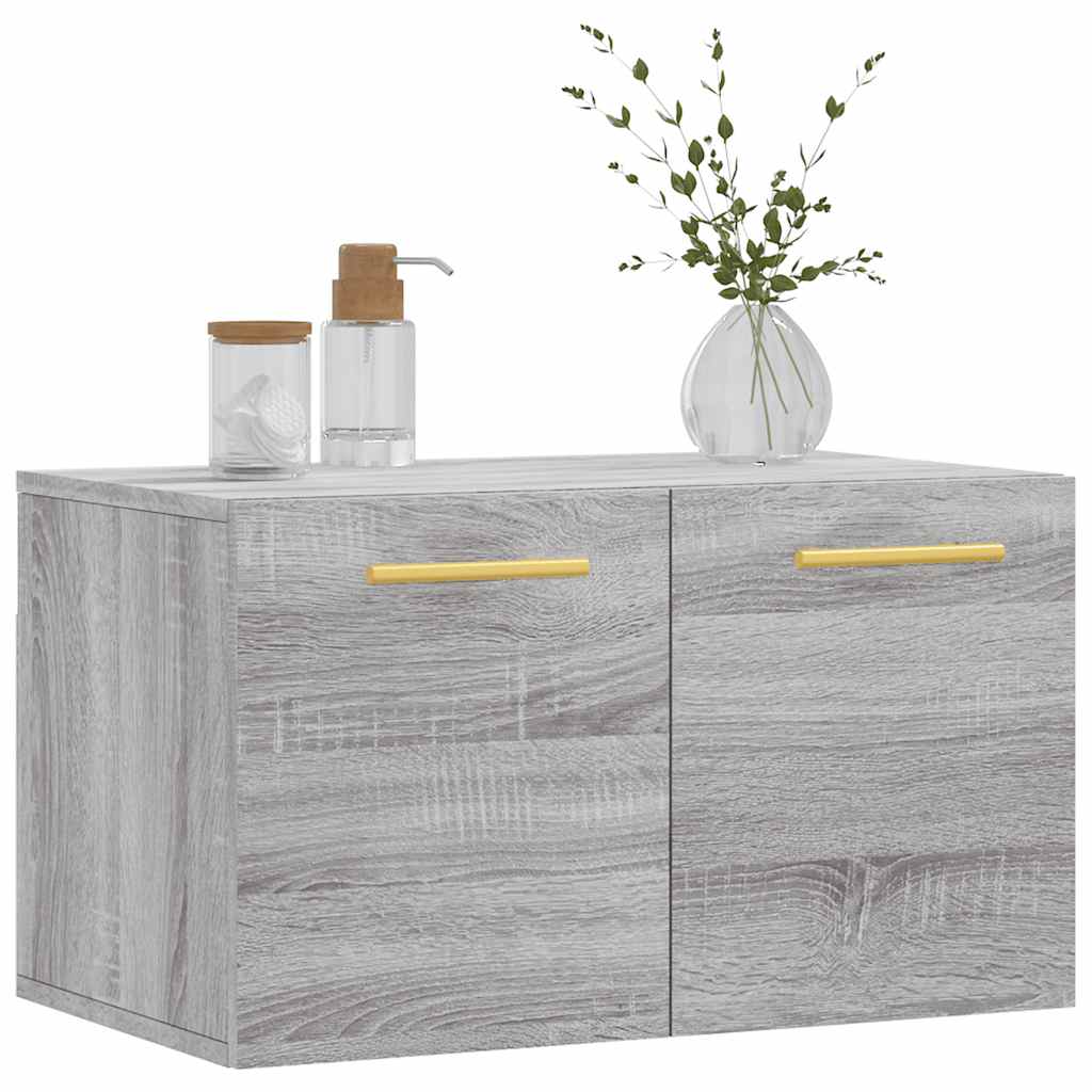 vidaXL Armoire murale gris Sonoma 60x36,5x35 cm Aggloméré