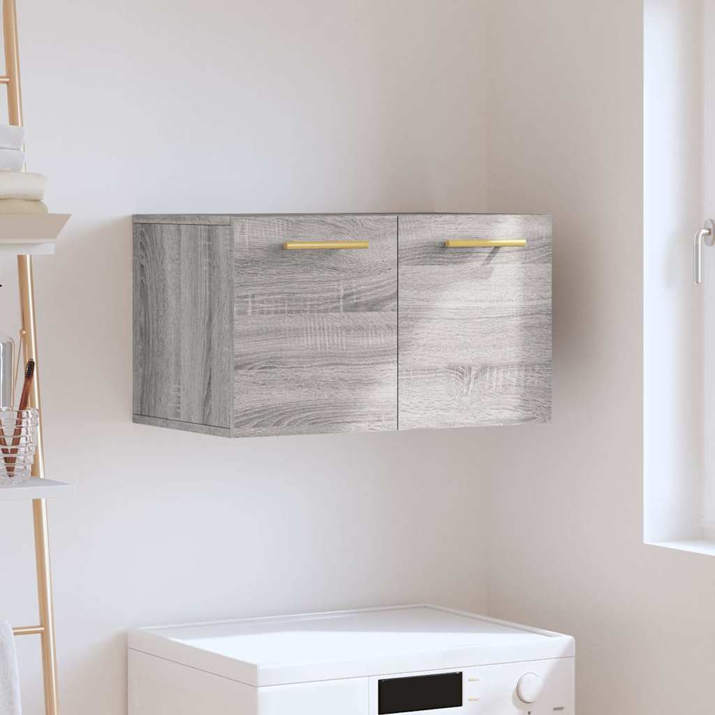 vidaXL Armoire murale gris Sonoma 60x36,5x35 cm Aggloméré