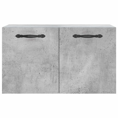 vidaXL Armoire murale gris béton 60x36,5x35 cm Aggloméré