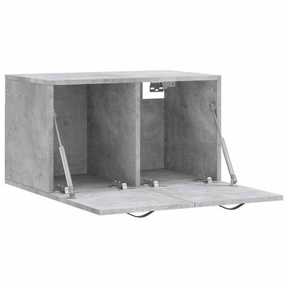 vidaXL Armoire murale gris béton 60x36,5x35 cm Aggloméré