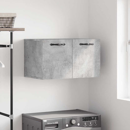 vidaXL Armoire murale gris béton 60x36,5x35 cm Aggloméré