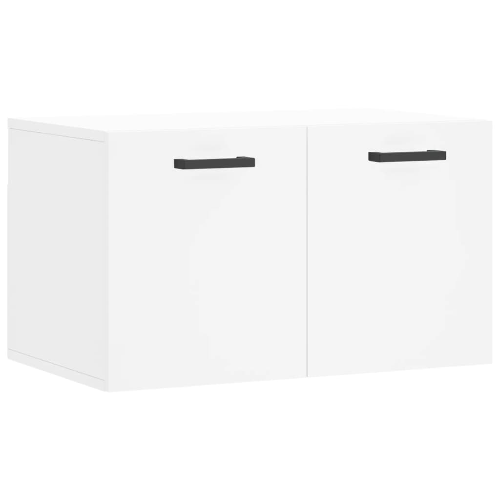 vidaXL Armoire murale blanche 60x36,5x35 cm en bois d'ingénierie