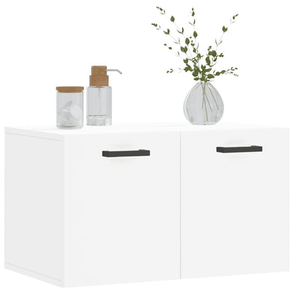vidaXL Armoire murale blanche 60x36,5x35 cm en bois d'ingénierie