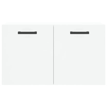 vidaXL Armoire murale blanche 60x36,5x35 cm en bois d'ingénierie