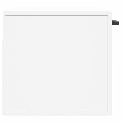 vidaXL Armoire murale blanche 60x36,5x35 cm en bois d'ingénierie