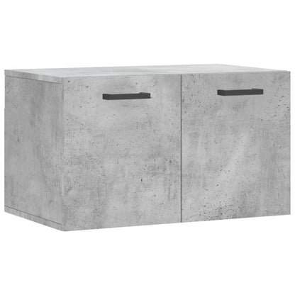 vidaXL Armoire murale gris béton 60x36,5x35 cm Aggloméré