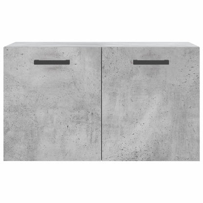 vidaXL Armoire murale gris béton 60x36,5x35 cm Aggloméré