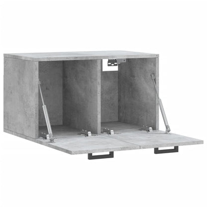 vidaXL Armoire murale gris béton 60x36,5x35 cm Aggloméré