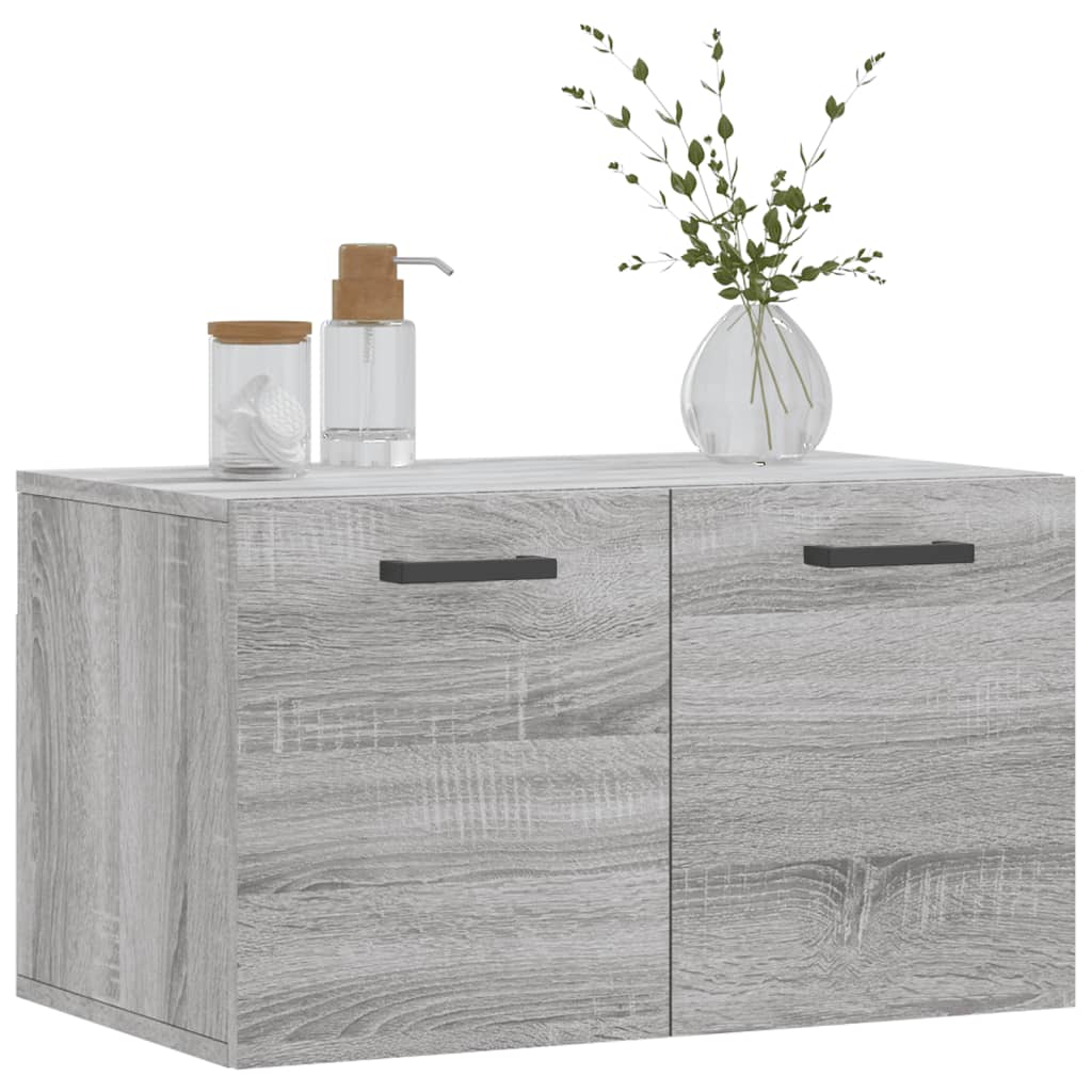 vidaXL Armoire murale gris Sonoma 60x36,5x35 cm Aggloméré