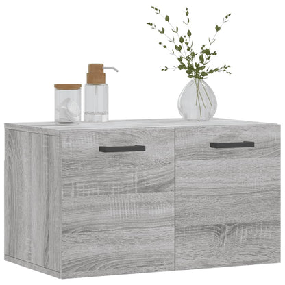 vidaXL Armoire murale gris Sonoma 60x36,5x35 cm Aggloméré