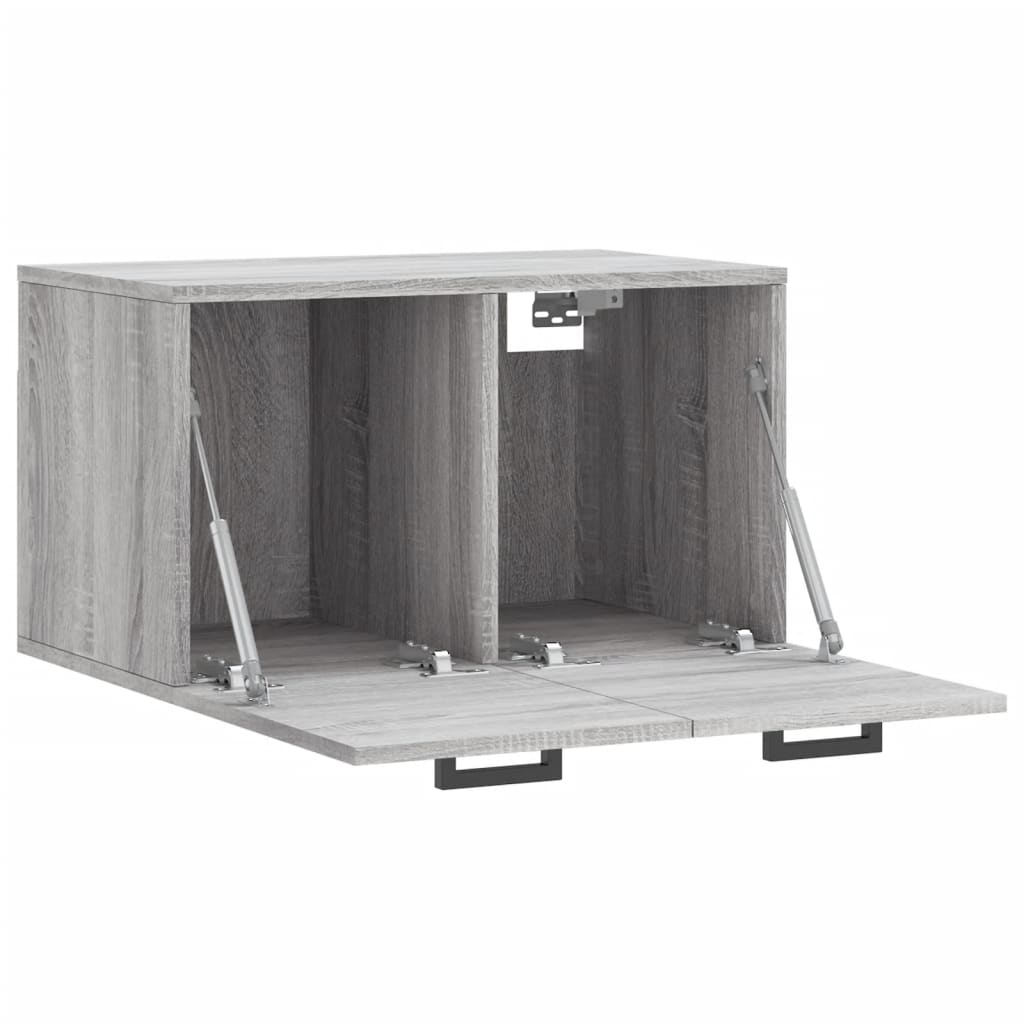 vidaXL Armoire murale gris Sonoma 60x36,5x35 cm Aggloméré