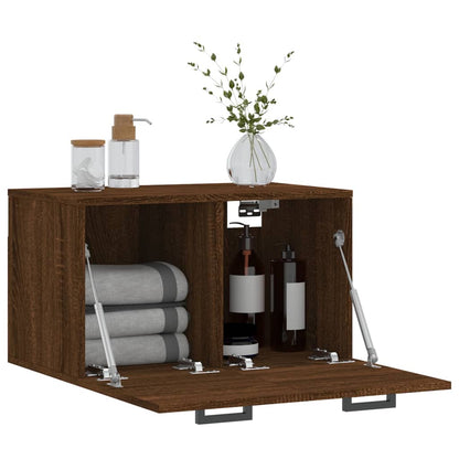 vidaXL Armoire murale aspect chêne marron 60x36,5x35 cm Bois d'ingénierie