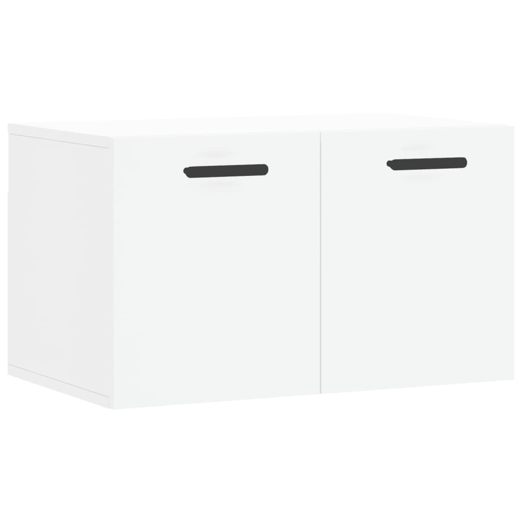 vidaXL Armoire murale blanche 60x36,5x35 cm en bois d'ingénierie