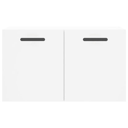 vidaXL Armoire murale blanche 60x36,5x35 cm en bois d'ingénierie