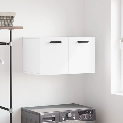 vidaXL Armoire murale blanche 60x36,5x35 cm en bois d'ingénierie