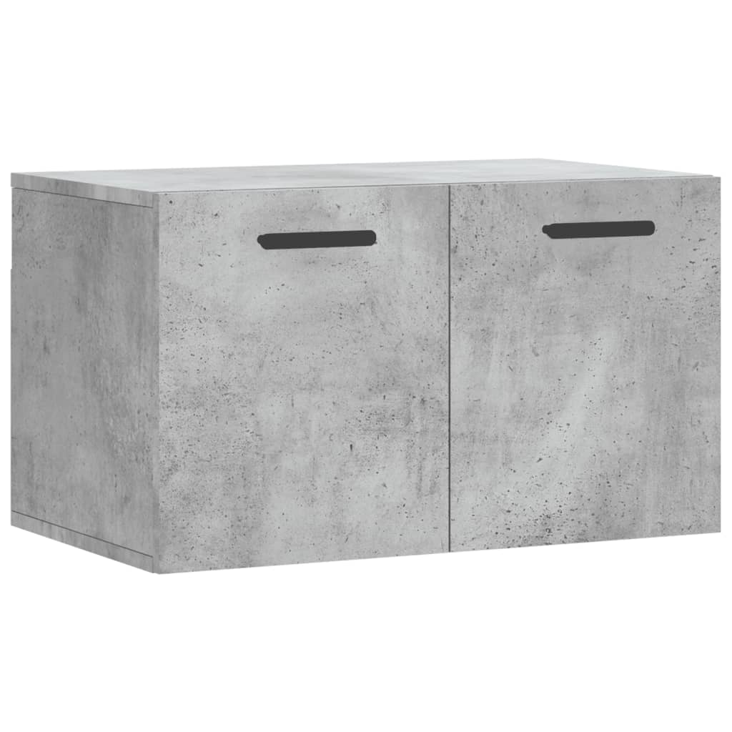 vidaXL Armoire murale gris béton 60x36,5x35 cm Aggloméré