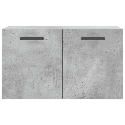 vidaXL Armoire murale gris béton 60x36,5x35 cm Aggloméré