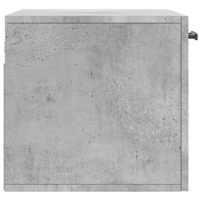 vidaXL Armoire murale gris béton 60x36,5x35 cm Aggloméré