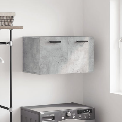 vidaXL Armoire murale gris béton 60x36,5x35 cm Aggloméré