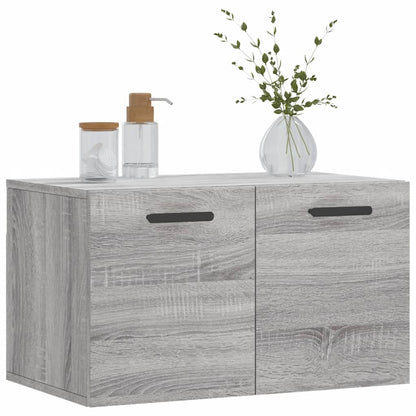 vidaXL Armoire murale gris Sonoma 60x36,5x35 cm Aggloméré