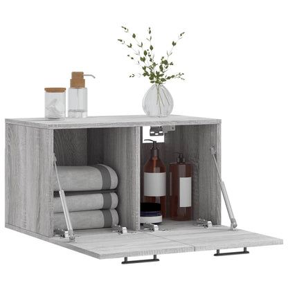 vidaXL Armoire murale gris Sonoma 60x36,5x35 cm Aggloméré
