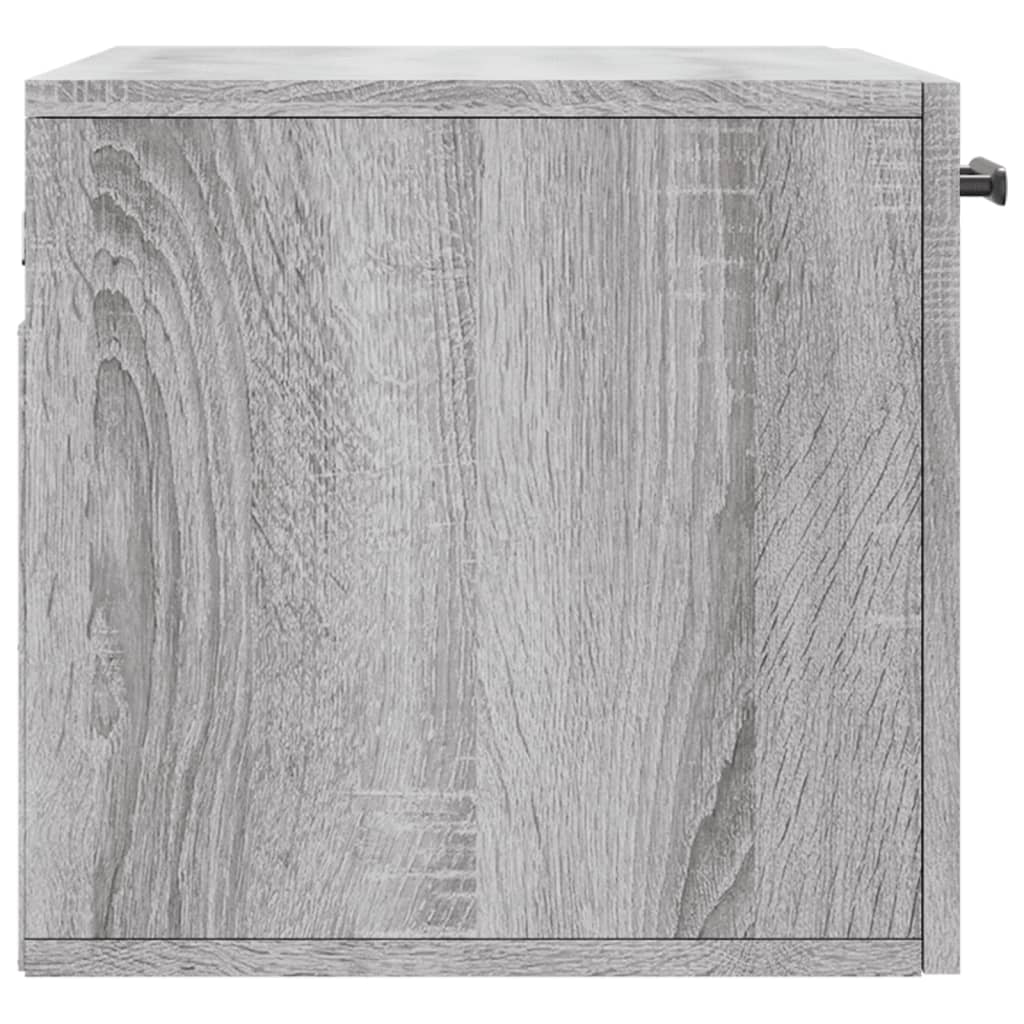 vidaXL Armoire murale gris Sonoma 60x36,5x35 cm Aggloméré