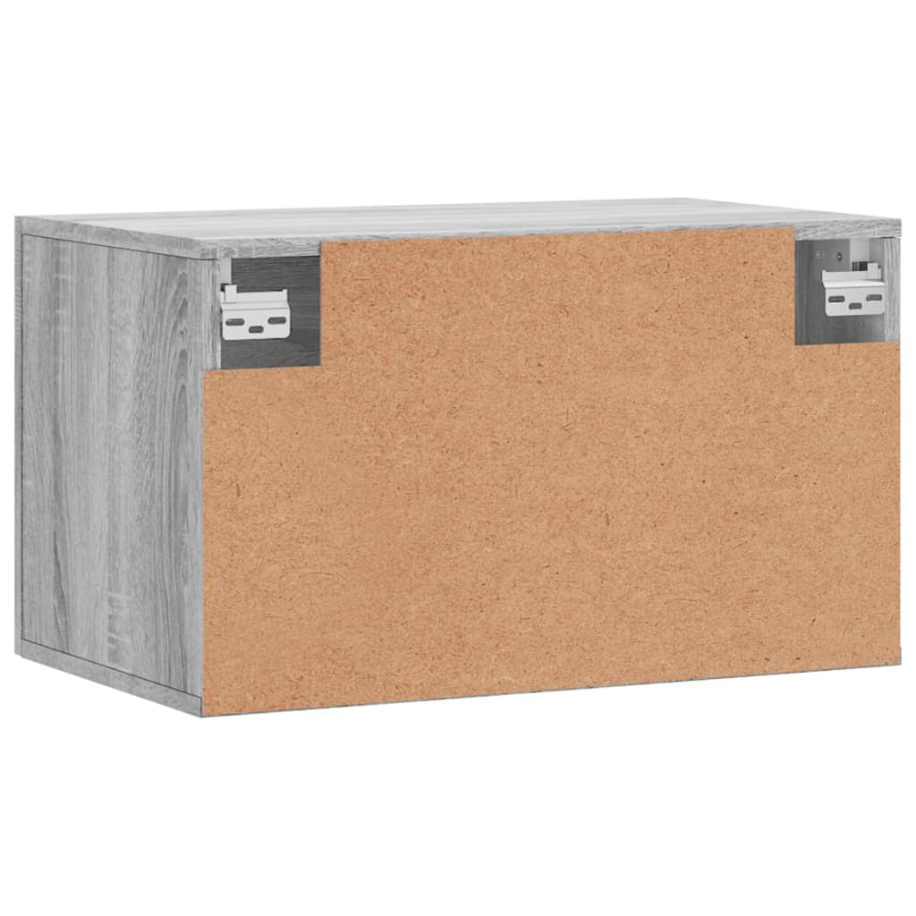 vidaXL Armoire murale gris Sonoma 60x36,5x35 cm Aggloméré