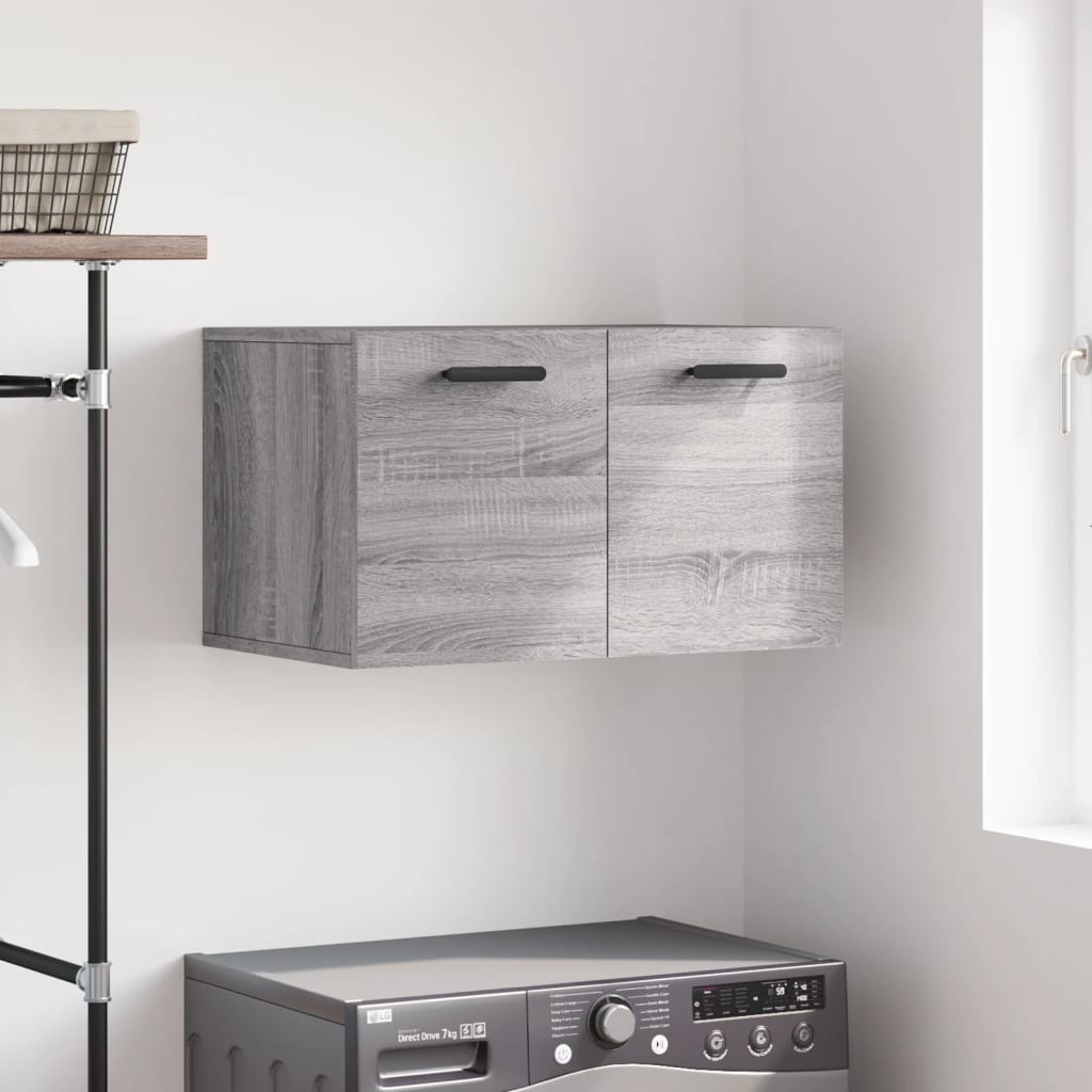 vidaXL Armoire murale gris Sonoma 60x36,5x35 cm Aggloméré