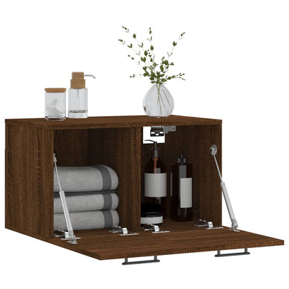 vidaXL Armoire murale aspect chêne marron 60x36,5x35 cm Bois d'ingénierie