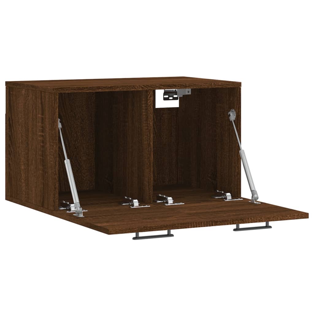 vidaXL Armoire murale aspect chêne marron 60x36,5x35 cm Bois d'ingénierie