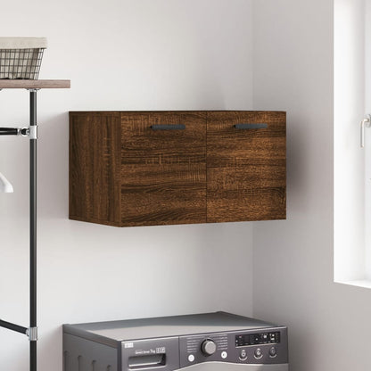 vidaXL Armoire murale aspect chêne marron 60x36,5x35 cm Bois d'ingénierie