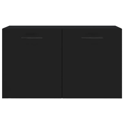 vidaXL Armoire murale Noir 60x36,5x35 cm Bois d'ingénierie