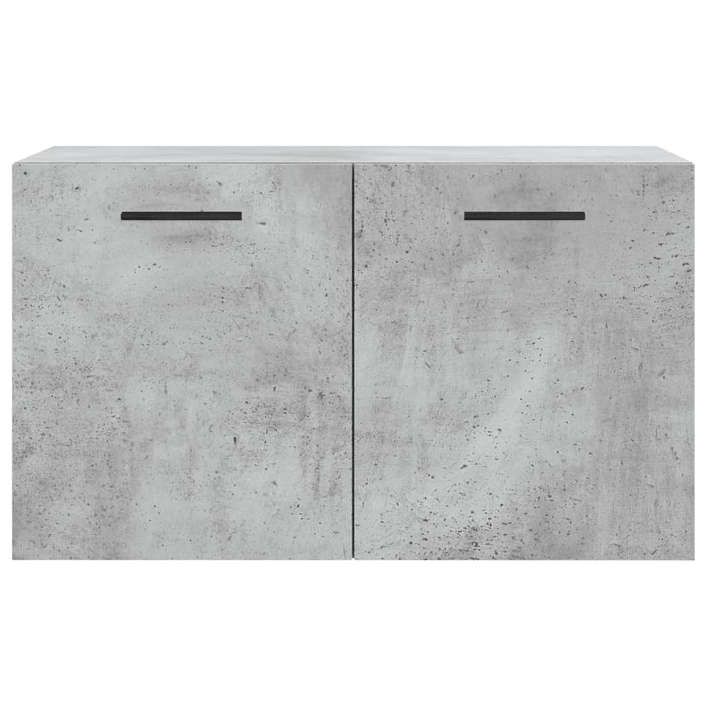 vidaXL Armoire murale gris béton 60x36,5x35 cm Aggloméré