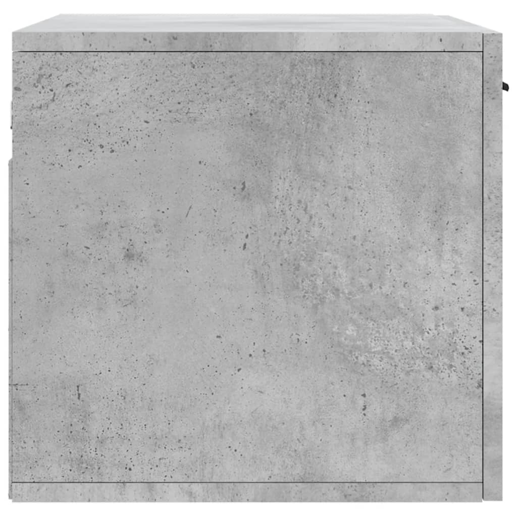 vidaXL Armoire murale gris béton 60x36,5x35 cm Aggloméré