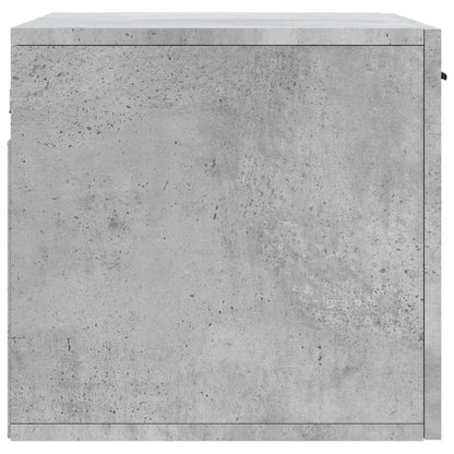 vidaXL Armoire murale gris béton 60x36,5x35 cm Aggloméré