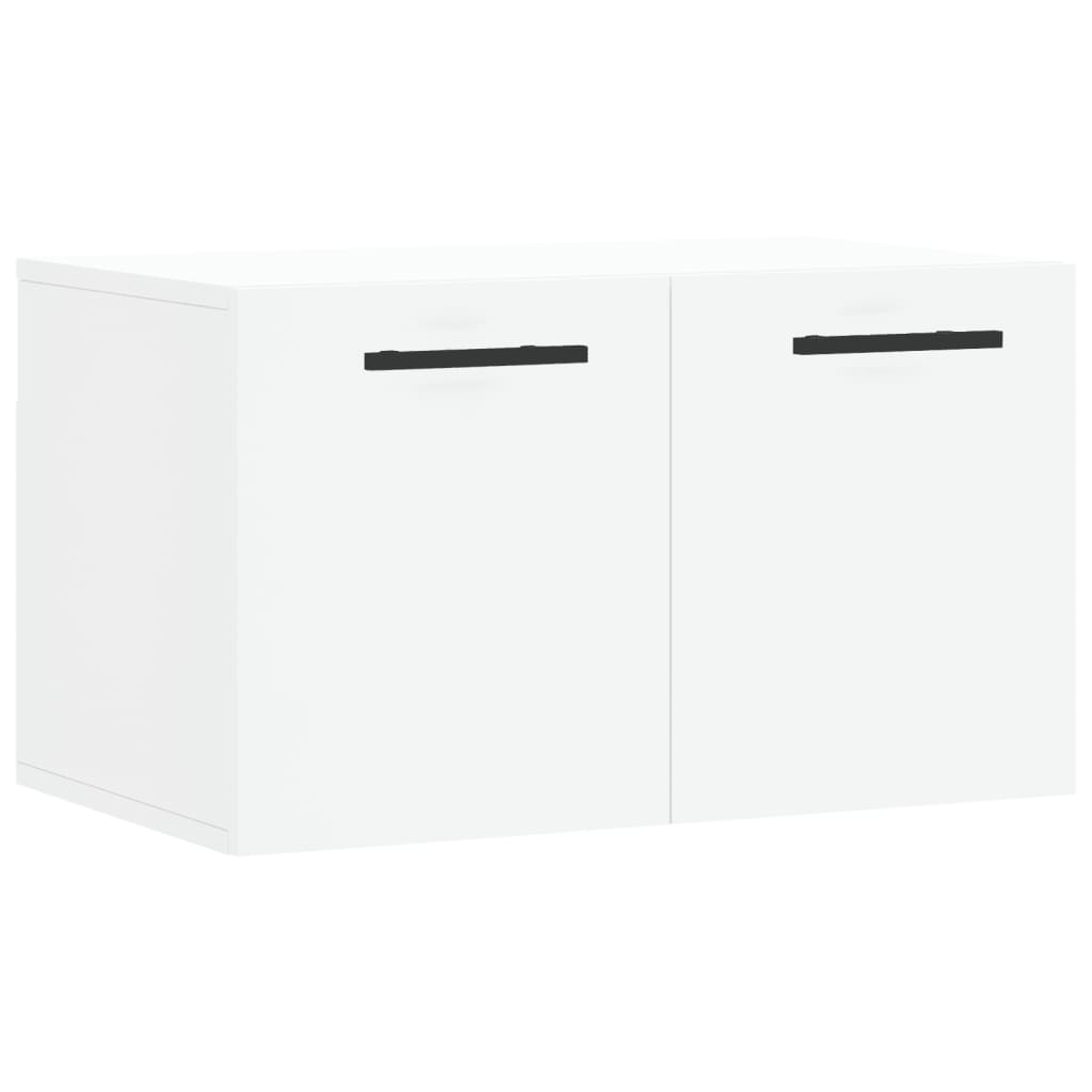 vidaXL Armoire murale blanche 60x36,5x35 cm en bois d'ingénierie