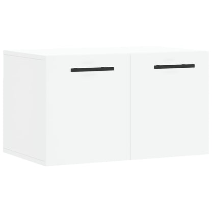 vidaXL Armoire murale blanche 60x36,5x35 cm en bois d'ingénierie