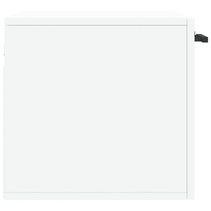 vidaXL Armoire murale blanche 60x36,5x35 cm en bois d'ingénierie