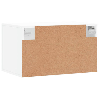 vidaXL Armoire murale blanche 60x36,5x35 cm en bois d'ingénierie