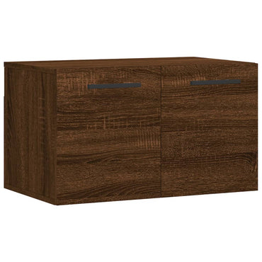 vidaXL Armoire murale marron aspect chêne 60x36,5x35cm en bois d'ingénierie
