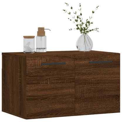 vidaXL Armoire murale marron aspect chêne 60x36,5x35cm en bois d'ingénierie