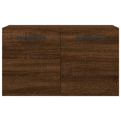 vidaXL Armoire murale marron aspect chêne 60x36,5x35cm en bois d'ingénierie
